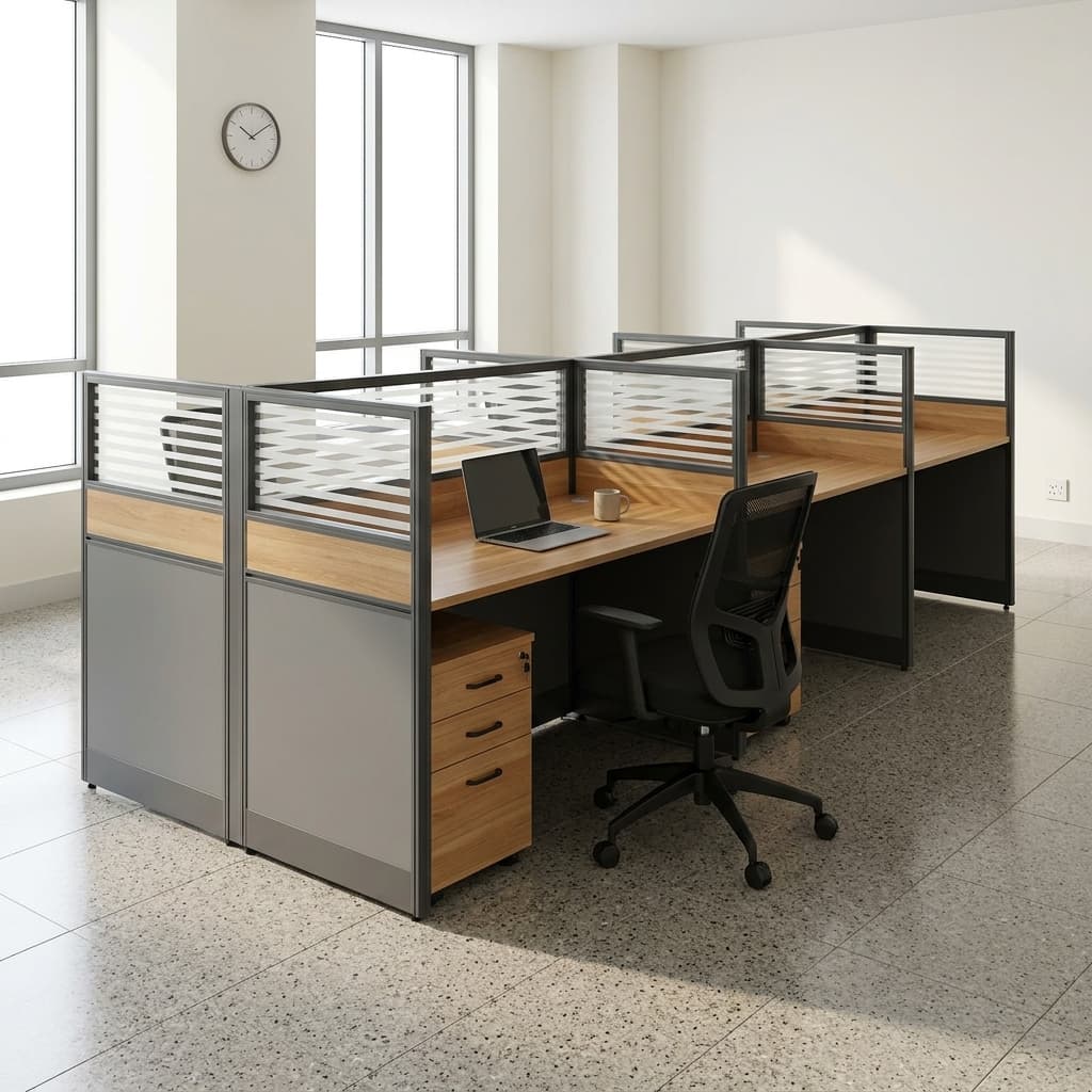 Office Workstation 6-way workstation, 6 person workstation, six person workstation, office workstation, office workstation desk, modular workstation, office desk system, shared workstation, collaborative workstation, team workstation, office cubicle workstation, workstation desk, office desk, office table, office furniture workstation, corporate workstation, business workstation, professional workstation, staff workstation, employee workstation, multi user workstation, six seater workstation, 6 seater office workstation, office benching system, open plan workstation, modular office furniture, workspace furniture, office furniture, office setup workstation, office interior workstation, office furnishing workstation, office planning furniture, office arrangement furniture, office productivity workstation, office organization workstation, ergonomic workstation, ergonomic office desk, workstation with partitions, office cubicle desk, partition workstation, privacy panel workstation, office divider workstation, office desk cluster, collaborative office furniture, office team desk, workstation table, computer workstation, office computer desk, writing workstation, modern workstation, contemporary workstation, stylish office workstation, premium workstation, luxury office workstation, durable workstation, heavy duty office workstation, commercial office workstation, professional workspace furniture, corporate office furniture, business office furniture, modern office furniture, contemporary office furniture, office furniture collection, workstation furniture collection, modular office collection, office desk collection, workspace collection, workstation with cable management, workstation with storage, workstation with drawers, workstation with pedestal, workstation with monitor stand, workstation with keyboard tray, workstation with durable frame, workstation with spacious work surface, office workstation for six employees, office workstation for team collaboration, office workstation for open offices, office workstation for corporate environments, office workstation for business environments, office workstation for professional workspaces, office workstation for modern offices, office workstation for startups, office workstation for coworking spaces, office workstation for commercial offices, office workstation for office interiors, office workstation for productivity, office workstation for space optimization, office workstation for efficient workflow, office workstation with privacy screens, office workstation with shared desk layout, six user office desk system, collaborative office desk solution, modular team workstation furniture, workplace workstation solution, office workstation for collaborative teams, modern six-person office workstation,