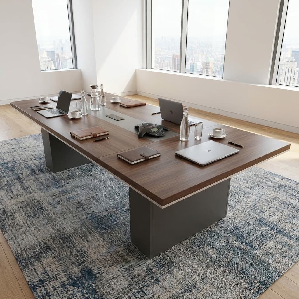Boardroom Table office conference table, conference table, office meeting table, meeting room table, boardroom table, executive conference table, corporate conference table, professional conference table, business meeting table, conference room furniture, office furniture table, executive meeting table, modern conference table, contemporary conference table, premium conference table, luxury conference table, ergonomic conference table, large conference table, small conference table, rectangular conference table, oval conference table, round conference table, boat shaped conference table, modular conference table, wooden conference table, solid wood conference table, engineered wood conference table, MDF conference table, laminate conference table, walnut conference table, oak conference table, mahogany conference table, glass conference table, glass top conference table, metal frame conference table, steel frame conference table, executive office table, boardroom meeting table, management meeting table, CEO conference table, director meeting table, team meeting table, collaborative meeting table, discussion table, presentation table, video conference table, conference table with cable management, conference table with power outlets, conference table with data ports, conference table with storage, conference table with modesty panel, conference table with wire management, 6 seater conference table, 8 seater conference table, 10 seater conference table, 12 seater conference table, 14 seater conference table, 16 seater conference table, 20 seater conference table, spacious meeting table, compact conference table, space saving office table, modern office furniture, corporate office furniture, executive office furniture, professional workspace furniture, durable conference table, heavy duty conference table, sturdy meeting table, high quality conference table, affordable conference table, premium office table, stylish conference table, elegant meeting table, minimalist conference table, black conference table, white conference table, brown conference table, grey office table, office boardroom furniture, conference room setup, business conference furniture, office collaboration furniture, workplace meeting solution, commercial office table, institutional conference table, functional meeting table, designer conference table, custom office conference table, modern boardroom furniture, professional meeting room solution, executive workspace table, office productivity furniture, durable workplace furniture.